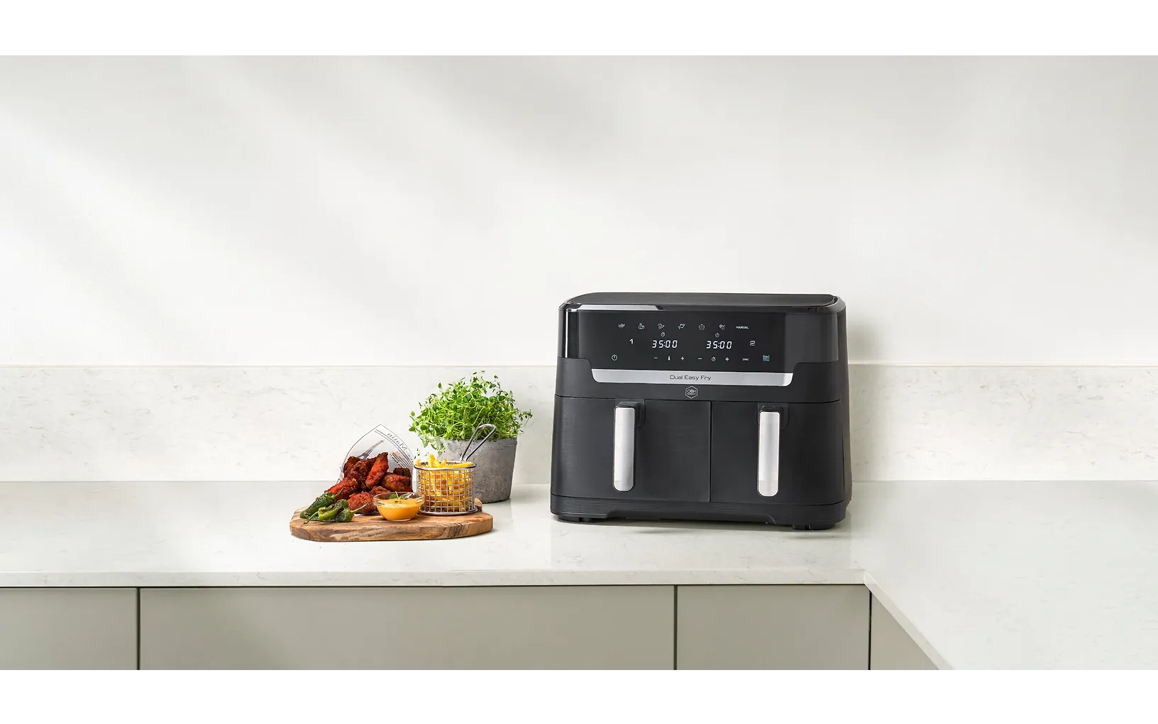 OBH Nordica Dual Easy Fry XXL airfryer