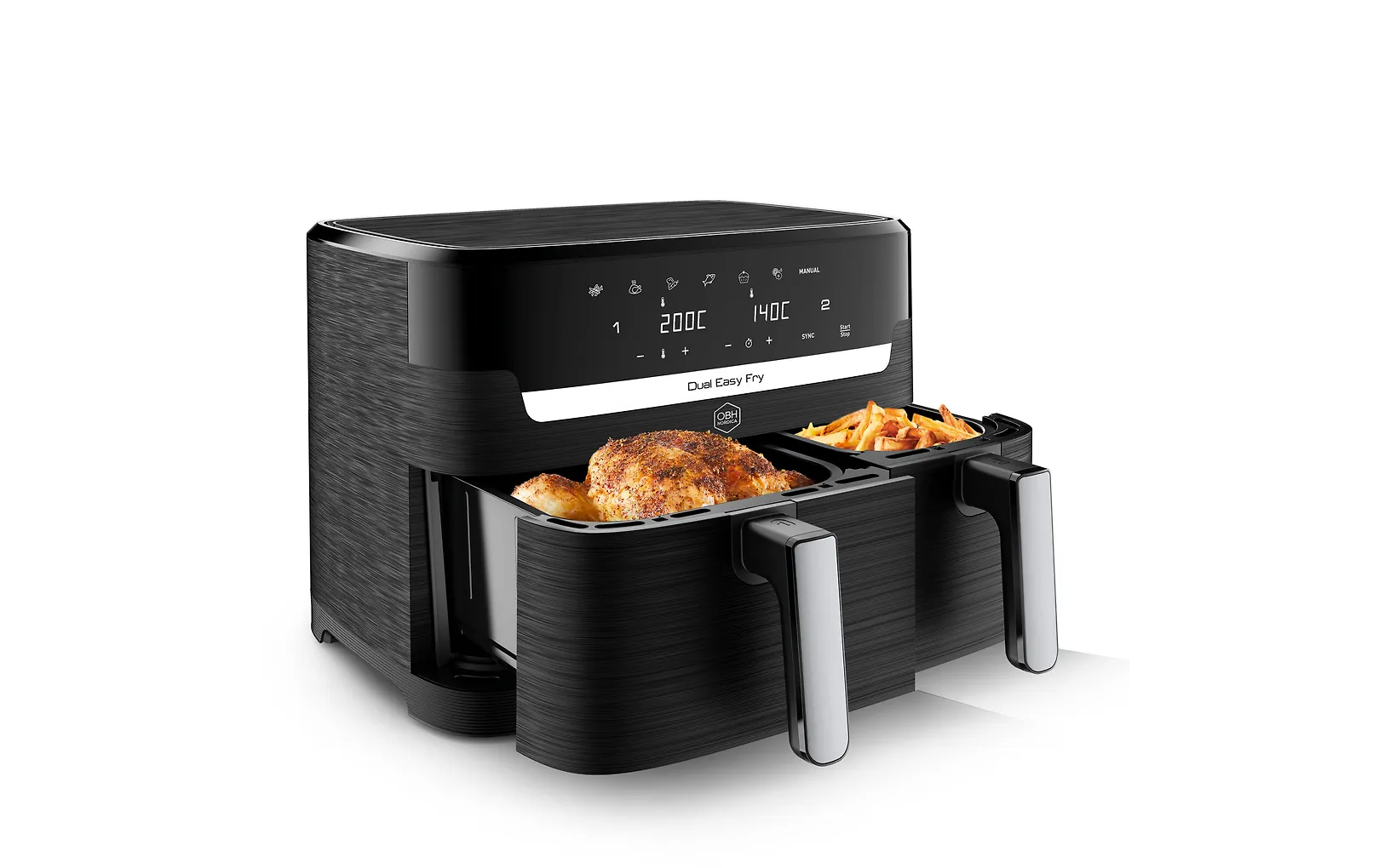 OBH Nordica Dual Easy Fry XXL airfryer