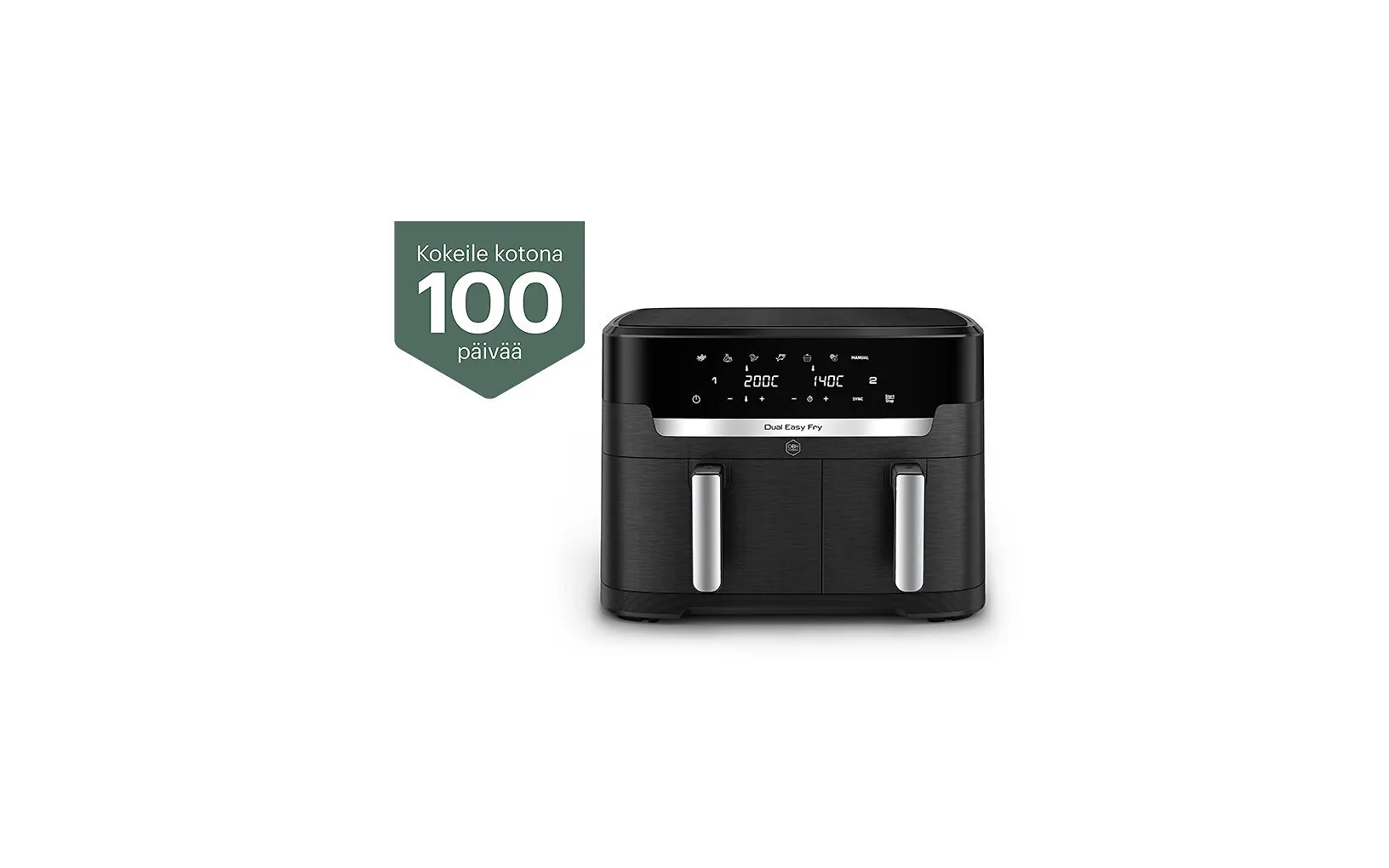 OBH Nordica Dual Easy Fry XXL airfryer