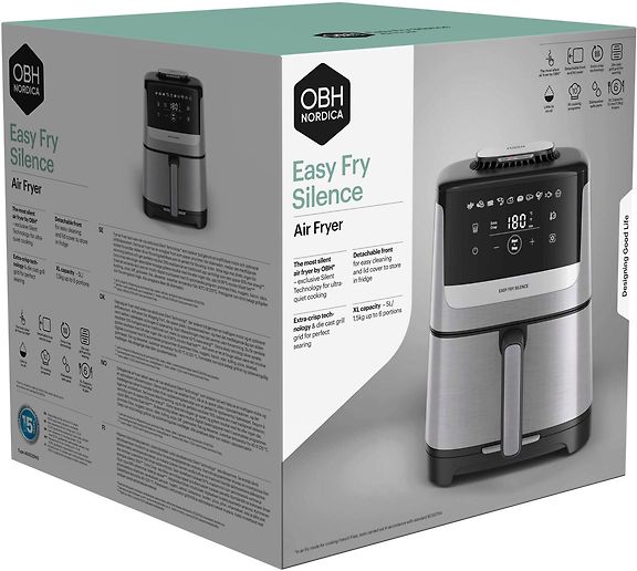OBH Nordica Easy Fry Silence airfryer