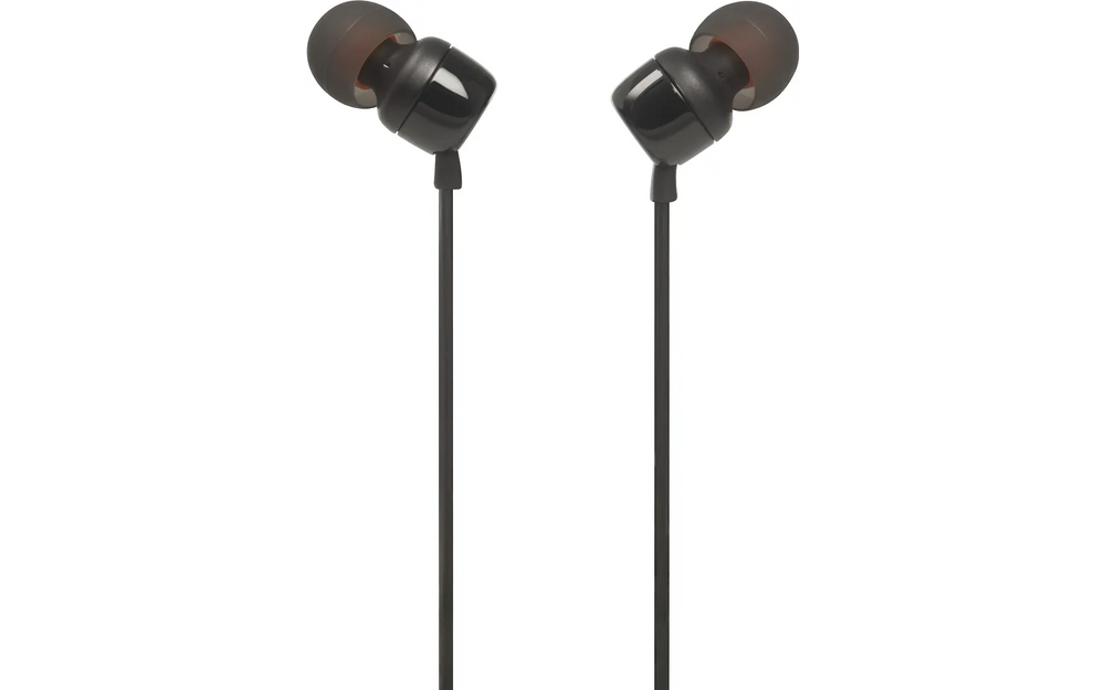 JBL Tune 110 langalliset nappikuulokkeet, musta