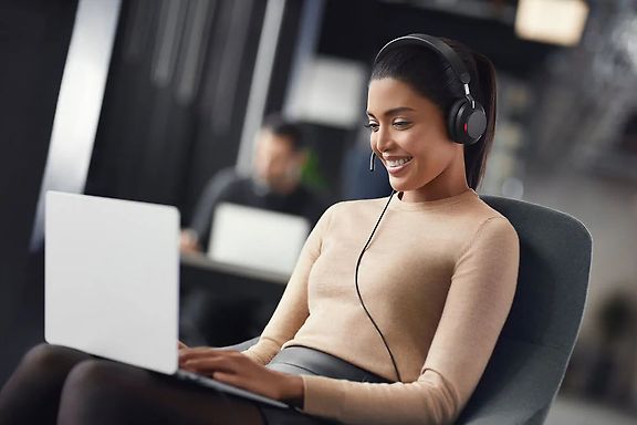 Jabra Evolve2 40 SE, USB C/A, MS Stereo headset – kuva 2
