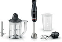 Bosch Serie 4 ErgoMaster MSM4B654 sauvasekoitin, 1000 W, musta/antrasiitti