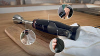 Bosch Serie 4 ErgoMaster MSM4B654 sauvasekoitin, 1000 W, musta/antrasiitti – kuva 4