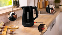 Bosch MyMoment TWK1M123 vedenkeitin, musta