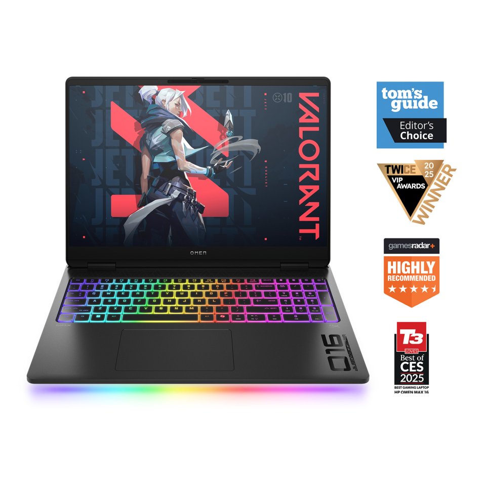 HP OMEN MAX 16-ah0009no 16" pelikannettava, Windows 11 (BA2M7EA)