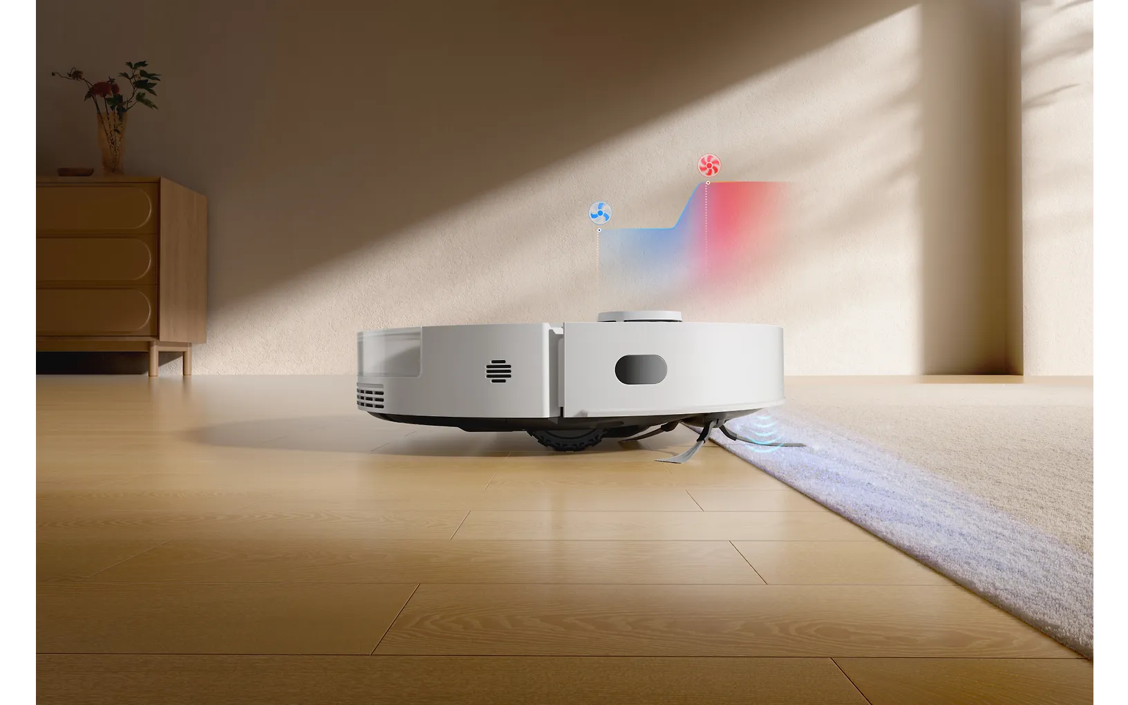 Dreame D20 Plus robotdammsugare, vit