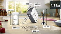 Bosch Styline MFQ4 sähkövatkain, 850 W, valkoinen – kuva 11
