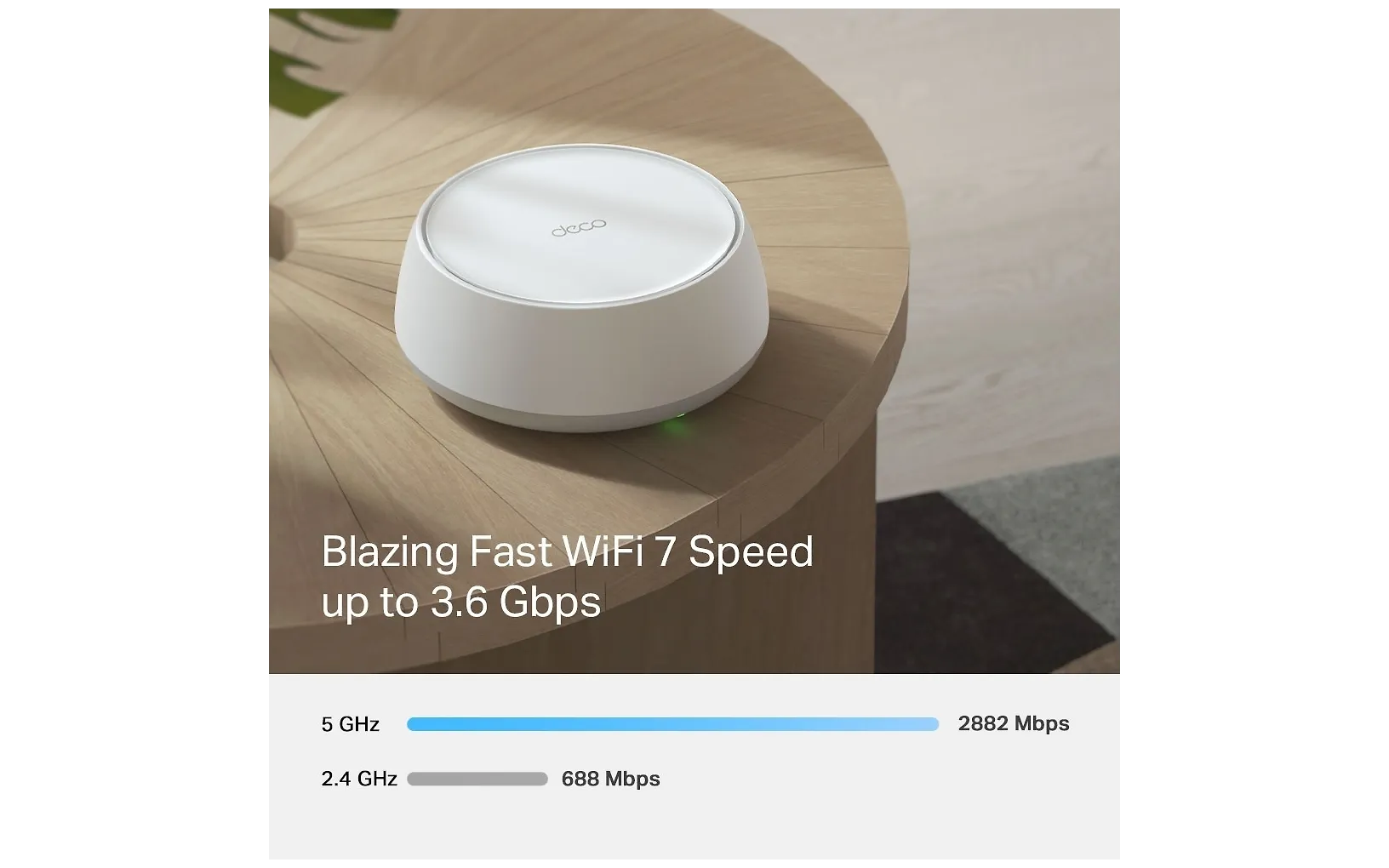 TP-LINK Deco BE22 Wi-Fi 7 mesh-router, 3 st.