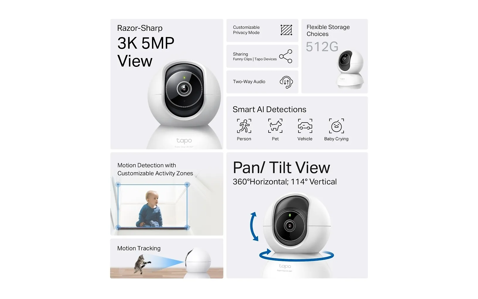 TP-LINK Tapo C230 valvontakamera sisäkäyttöön