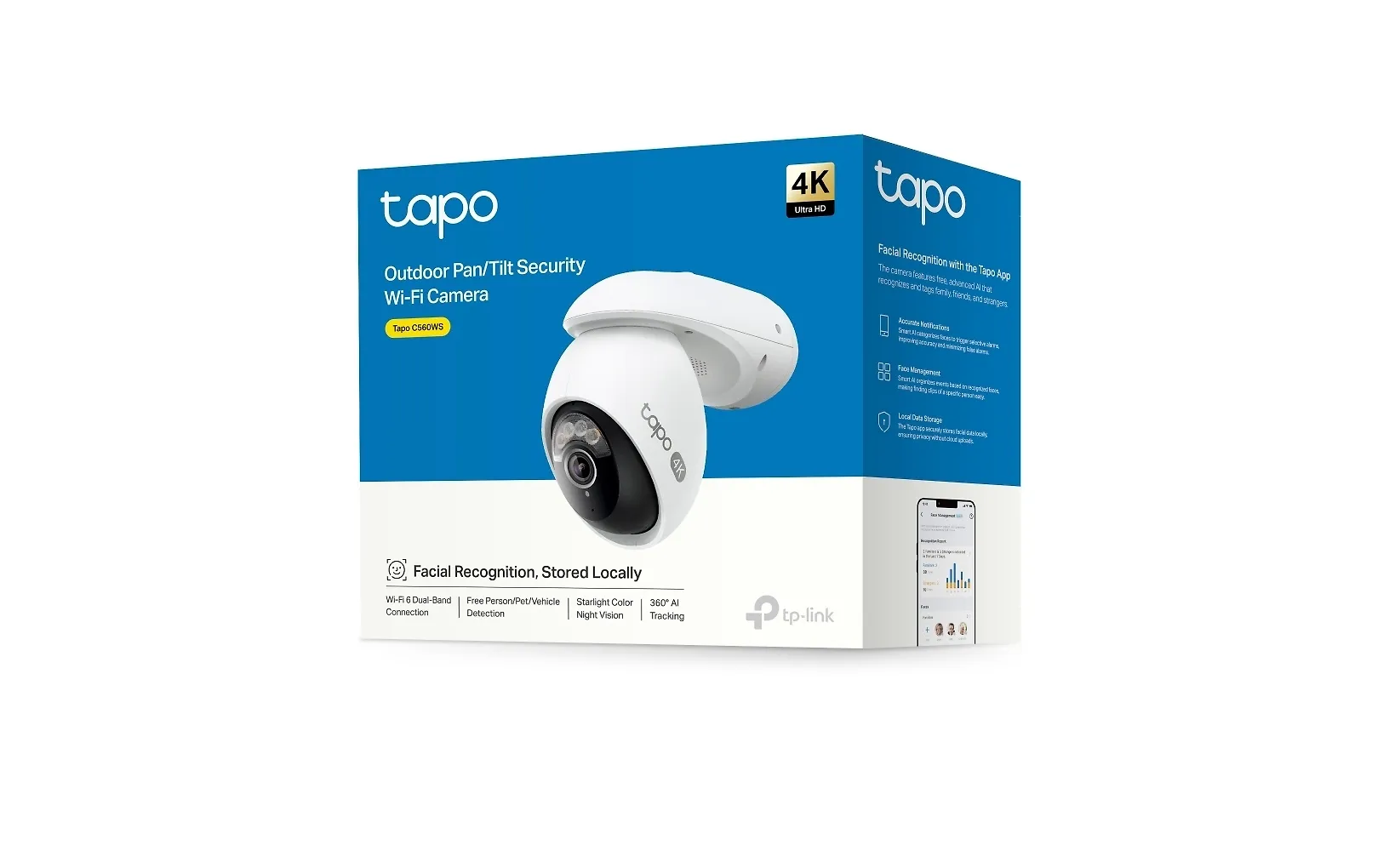 TP-LINK Tapo C560WS utomhusövervakningskamera