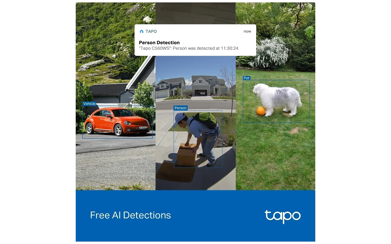 TP-LINK Tapo C560WS utomhusövervakningskamera