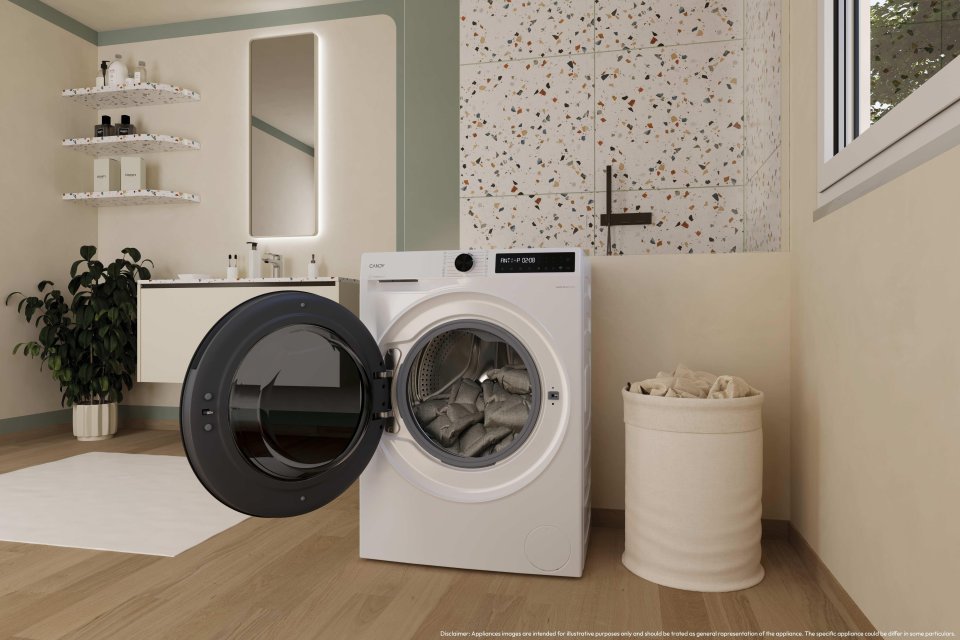 Candy BWR 495BL8-S Pro Wash&Dry 500 kuivaava pesukone