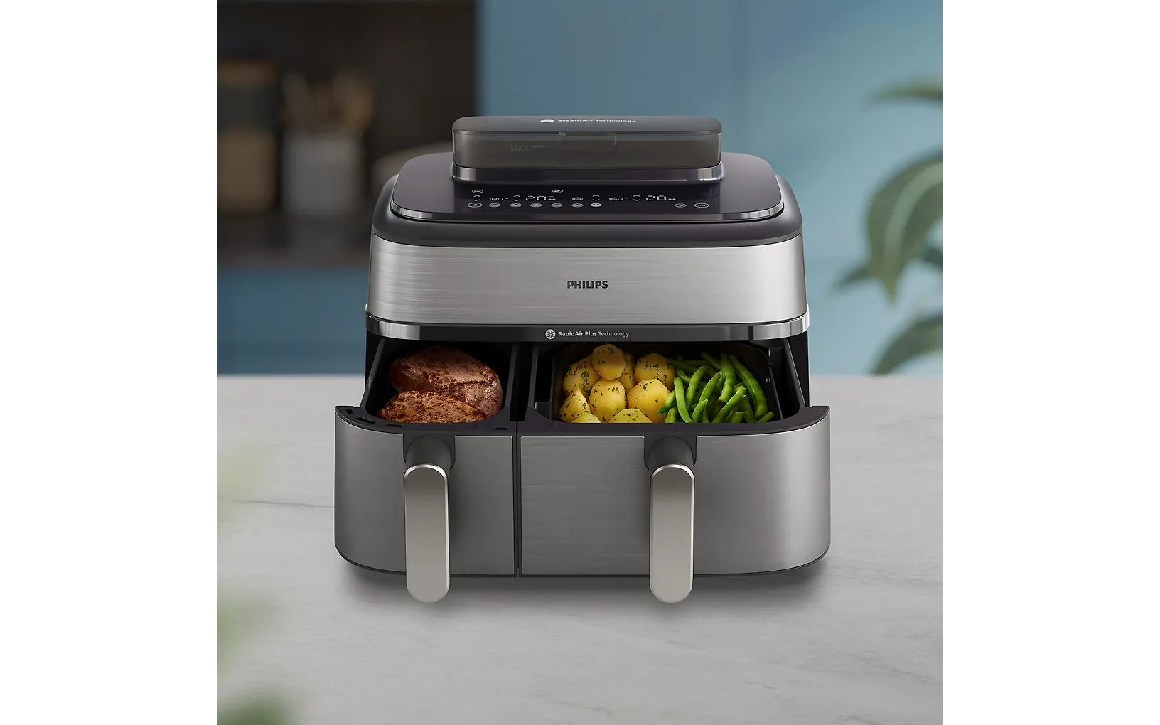 Philips 5000 Series Dual Basket airfryer (NA555/00)
