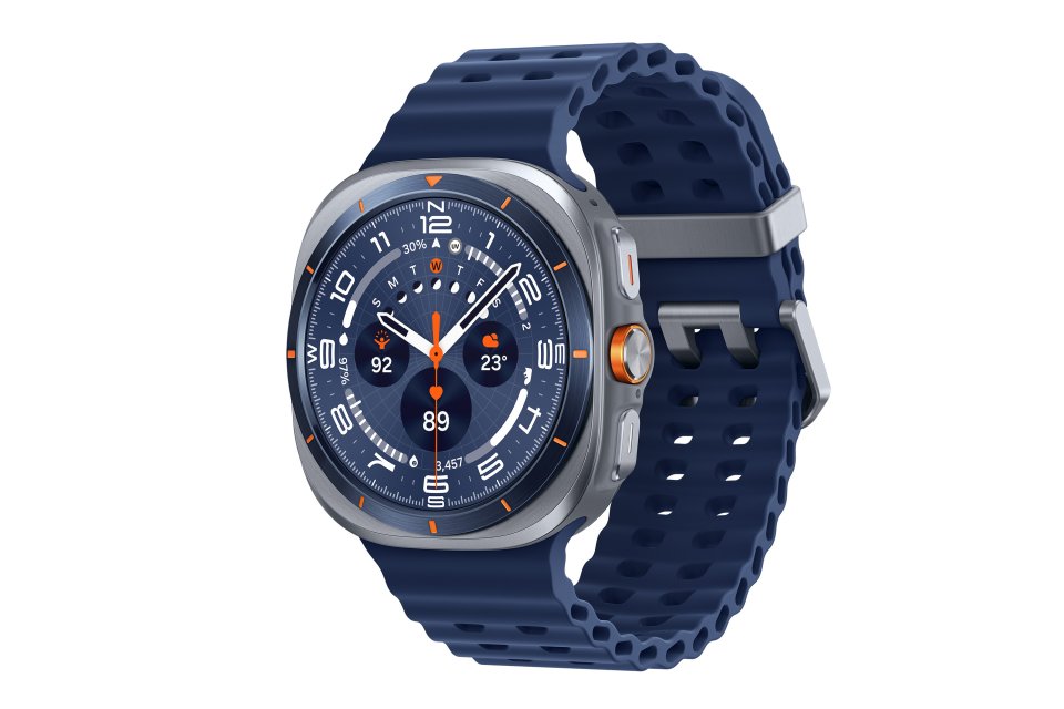 Samsung Galaxy Watch Ultra urheilukello, 47 mm, sininen (2025)