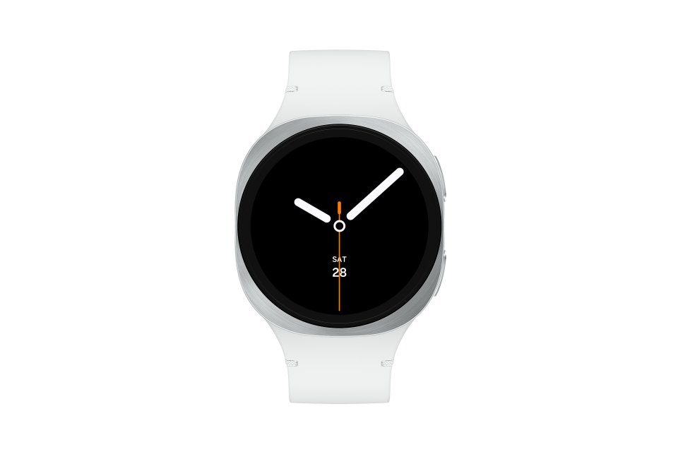 Samsung Galaxy Watch8 4G älykello, 40 mm, hopea
