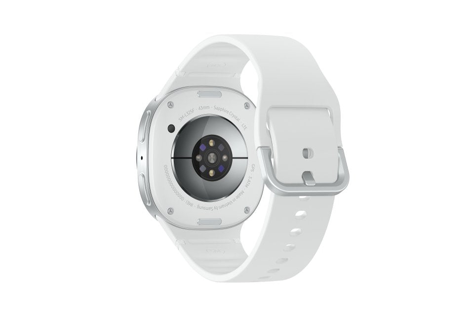 Samsung Galaxy Watch8 4G älykello, 40 mm, hopea