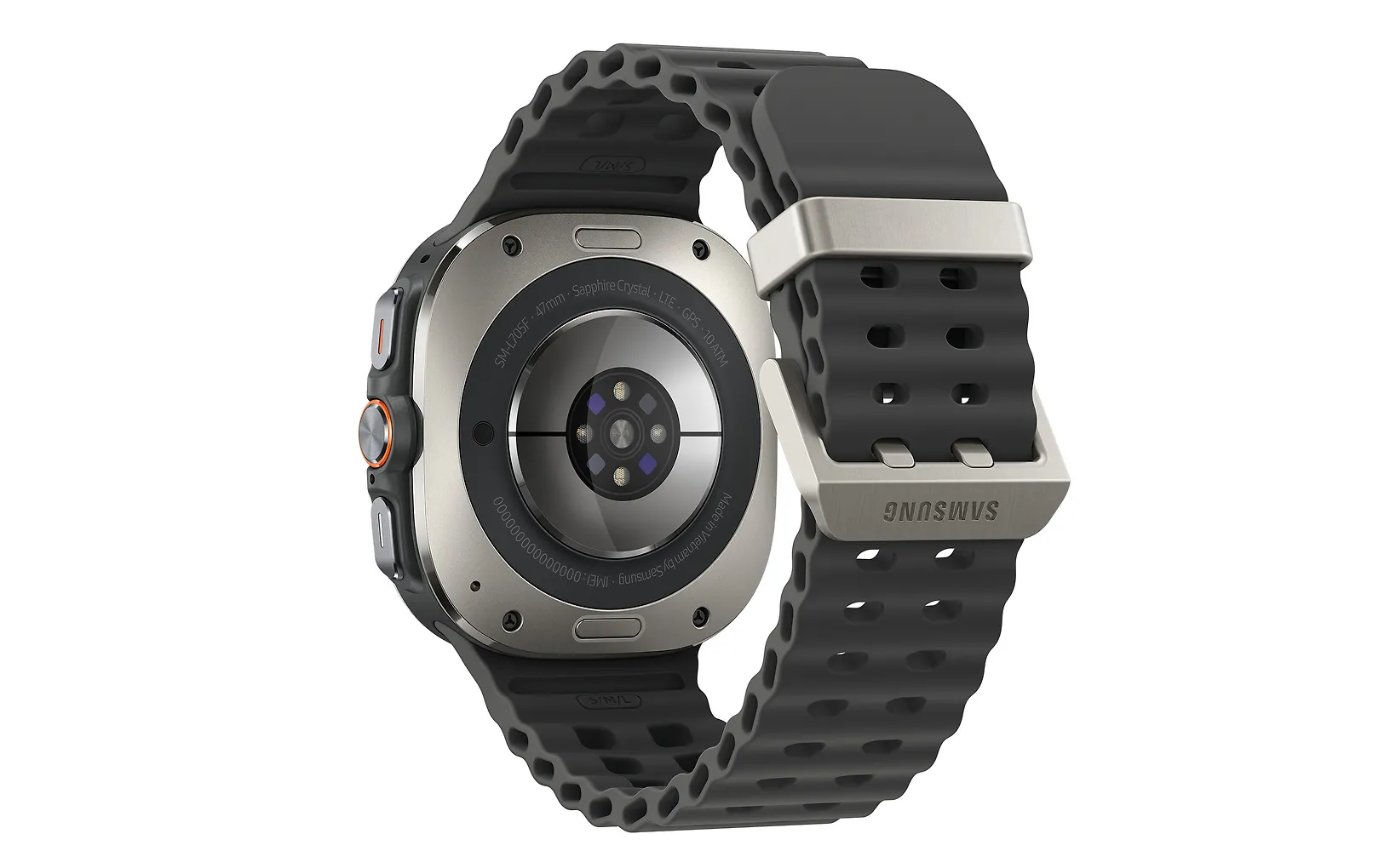 Samsung Galaxy Watch Ultra urheilukello, 47 mm, hopea (2025)