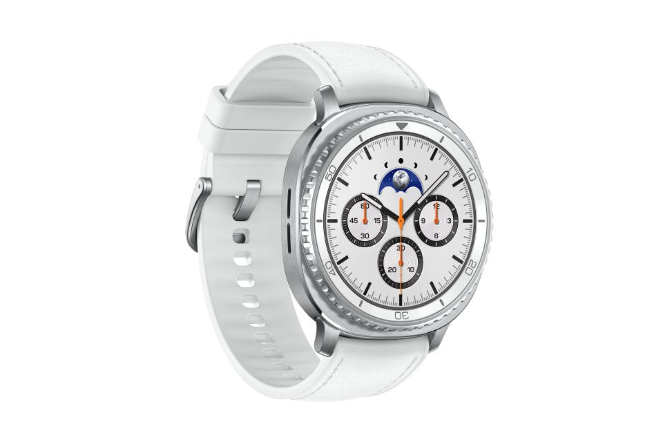 Samsung Galaxy Watch8 Classic 4G älykello, 46 mm, valkoinen