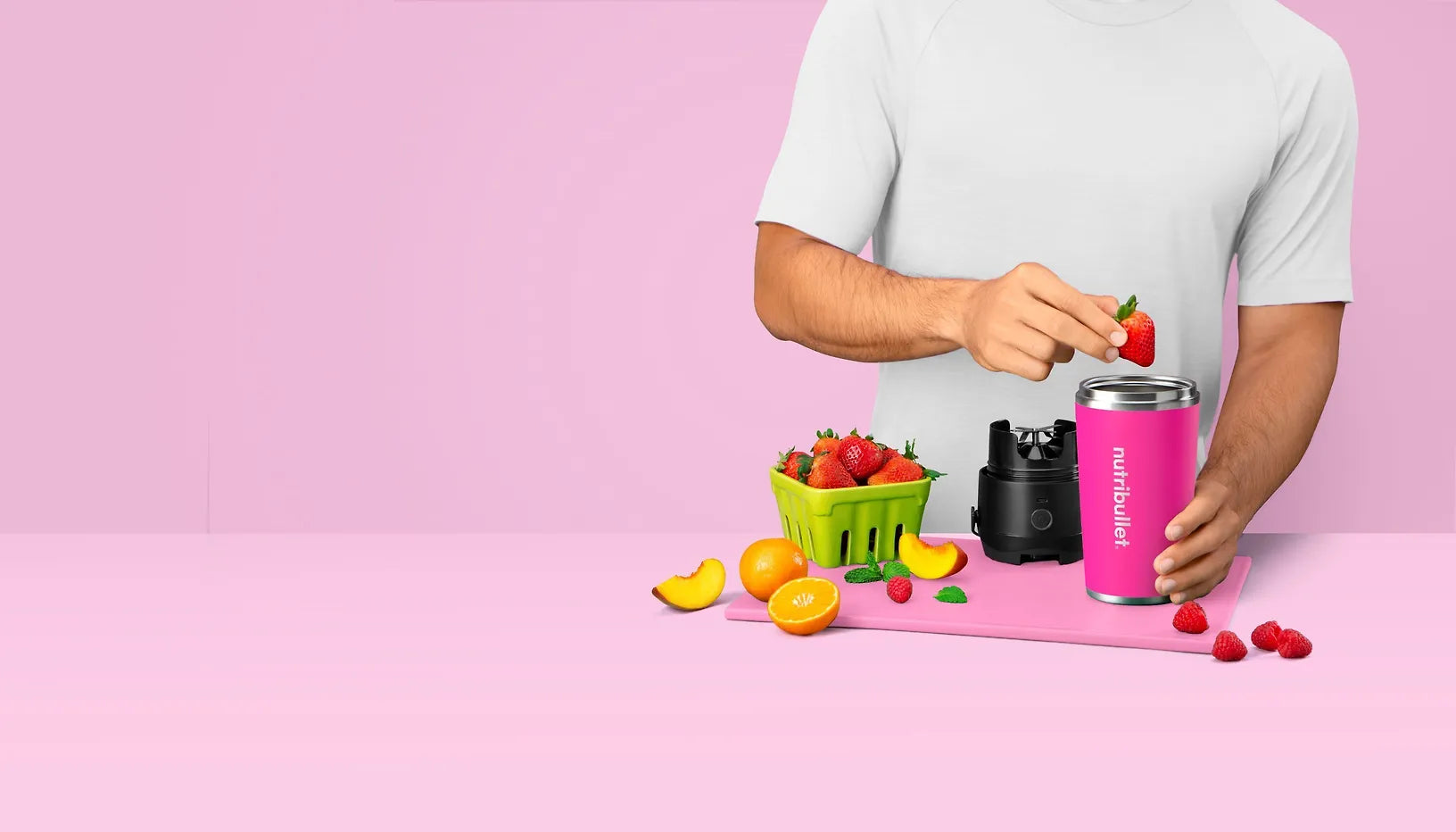 Nutribullet FLIP NBP016MA kannettava tehosekoitin, magenta