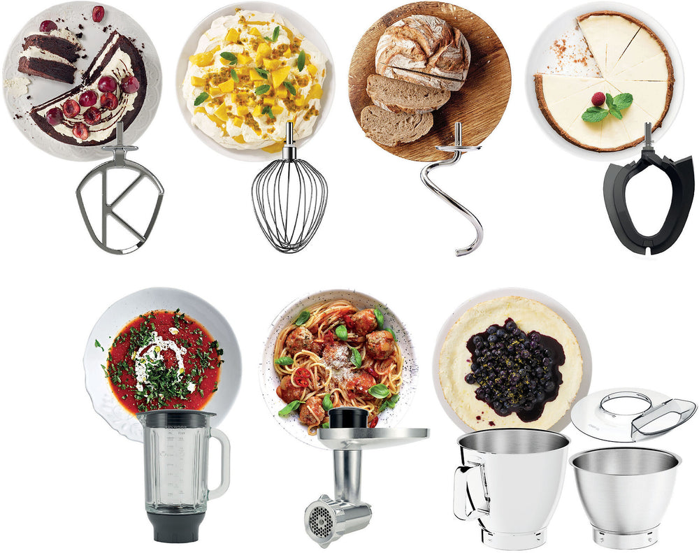 Kenwood Titanium Chef Baker XL yleiskonepaketti KVL85.224SI – kuva 2