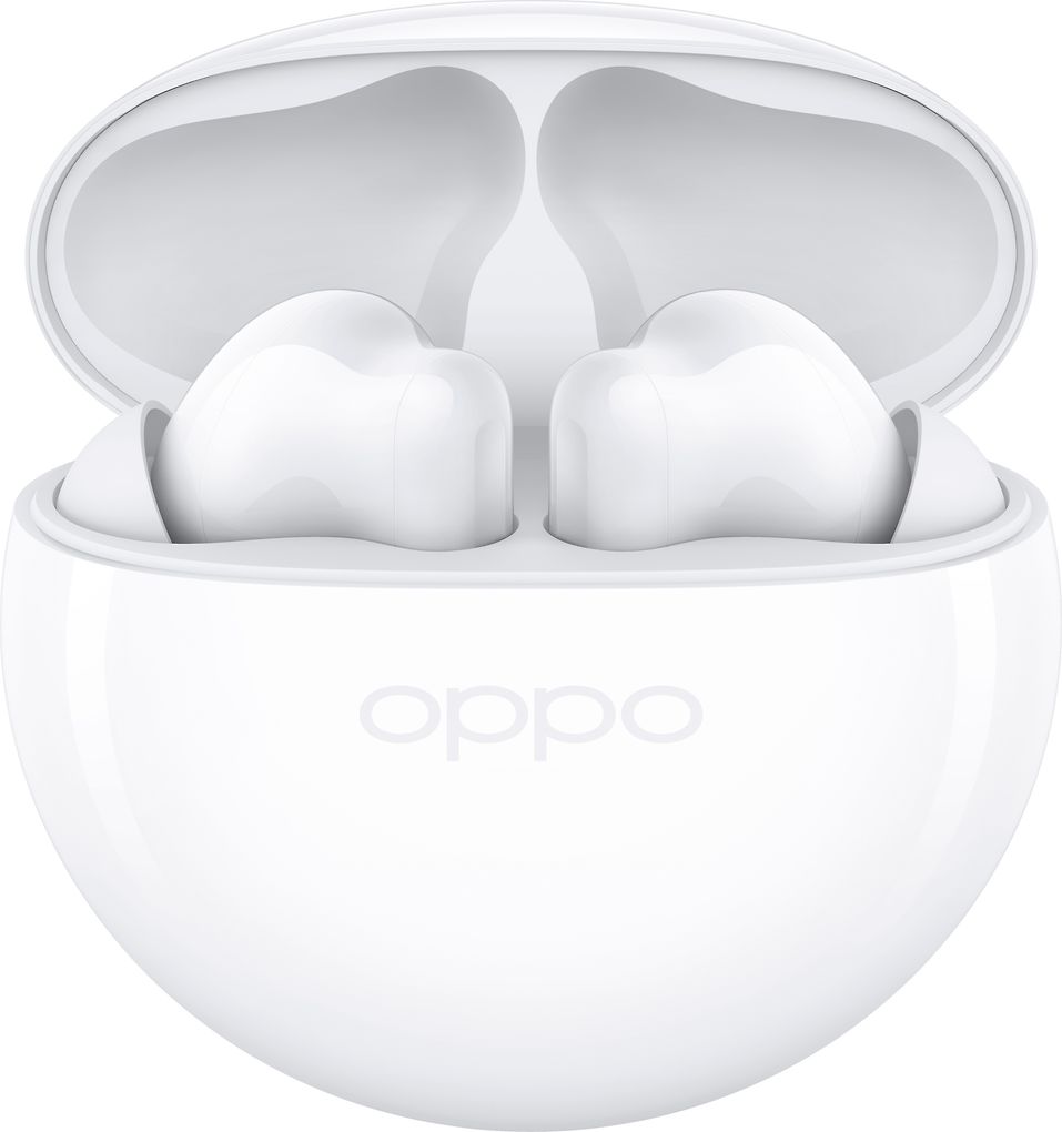 OPPO Enco Buds 2 brusreducerande hörsnäckor, vita