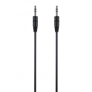 CHARGO LJUDKABEL 3,5MM, 1,5M, SVART