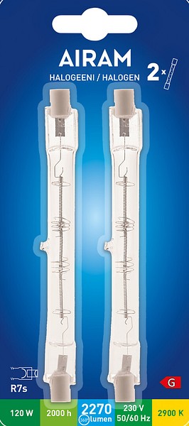 Airam HALO ES J118 120W R7S 2BL