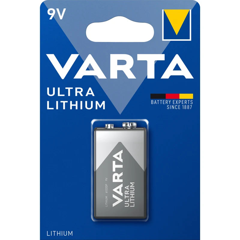 VARTA 6LR61 9.0V PROFESSIONELLT LITHIUM E-BLOCK 1 ST