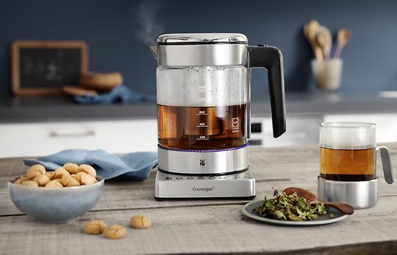 WMF KITCHENminis Vario -teenkeitin ja vedenkeitin, lasi/teräs – kuva 5