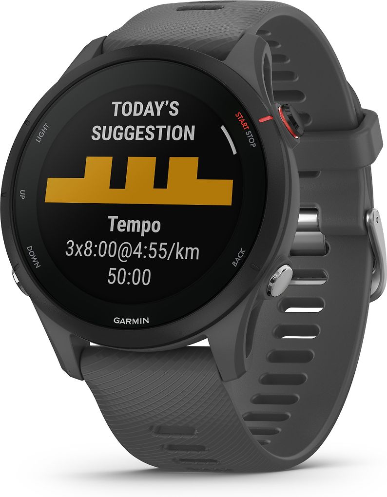 Garmin Forerunner 255 sportklocka, skiffergrå