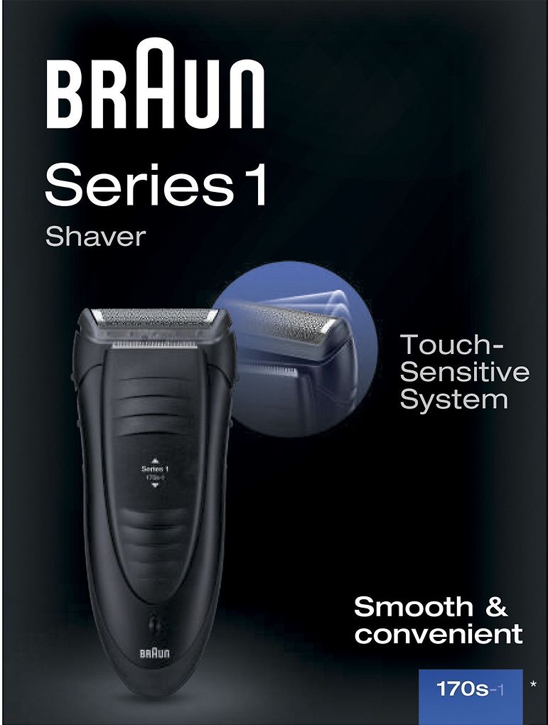 Braun Series 1 170S-1 rakapparat