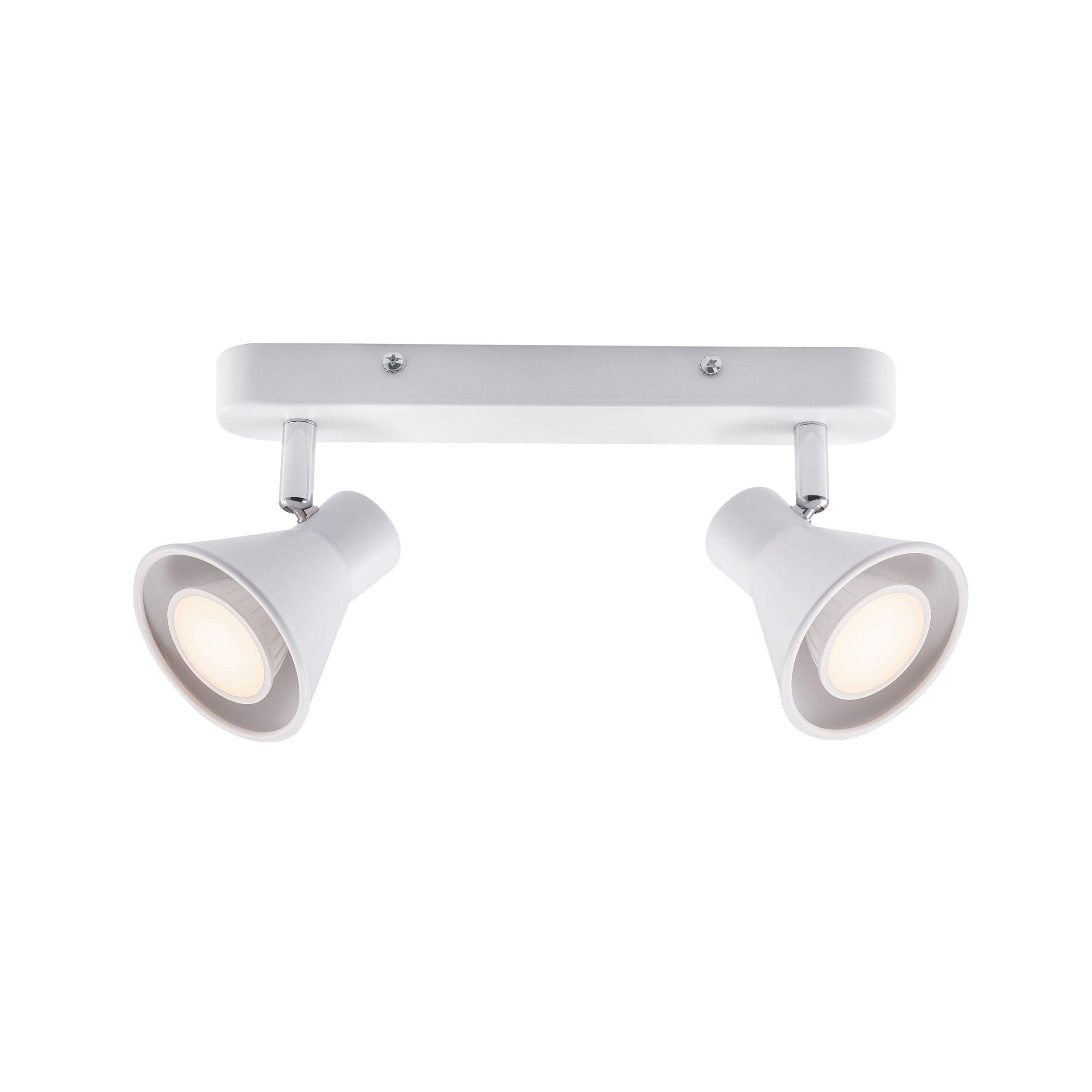 Eik 2-delad spotlight vit