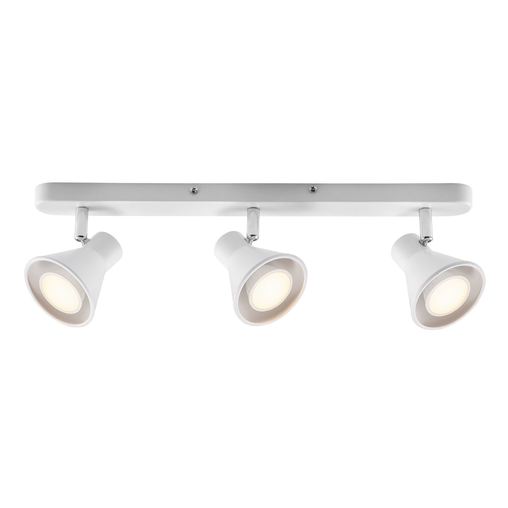 Eik 3-delad spotlight vit