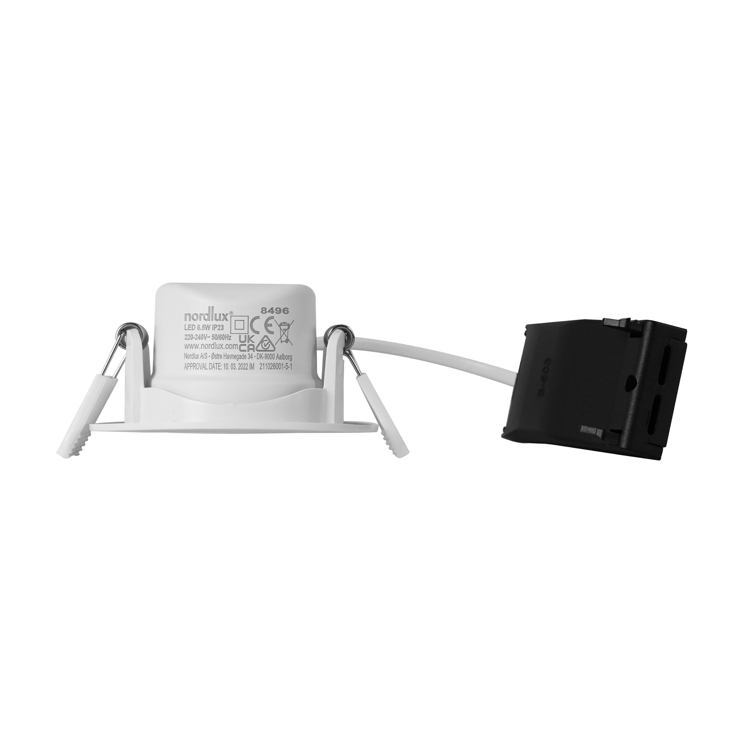 Roar LED alasvalo himmennettävä IP23 valkoinen