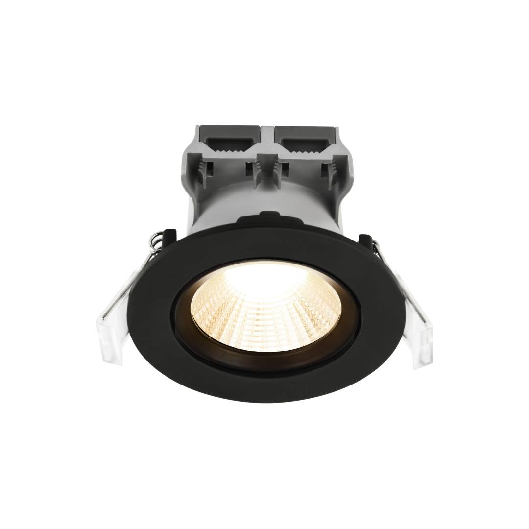 Fremont 3-Kit IP23 2700K LED-alasvalo musta