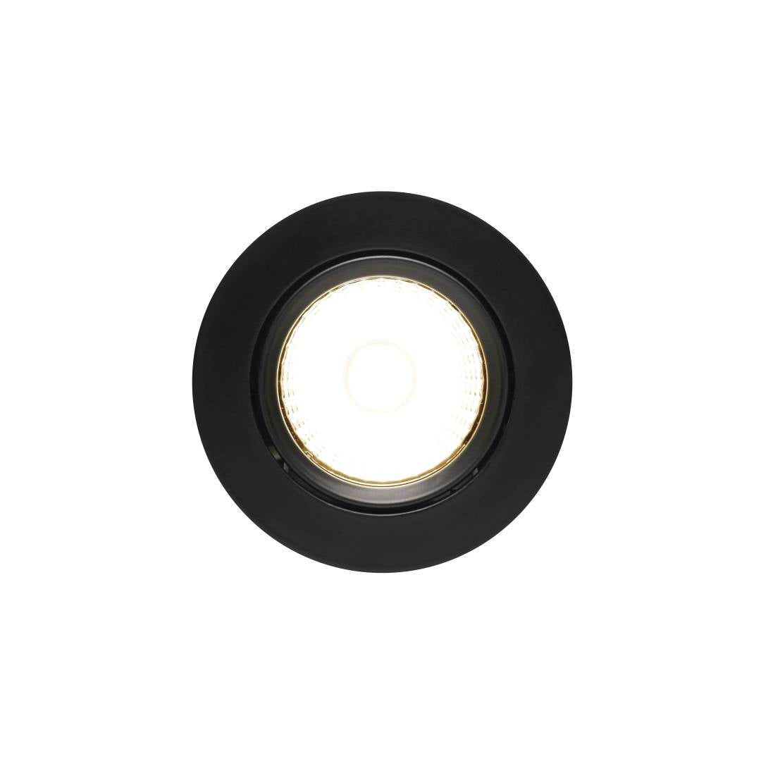 Fremont 3-Kit IP23 2700K LED-alasvalo musta