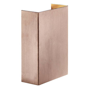 Fold 10 IP54 seinävalaisin kupari