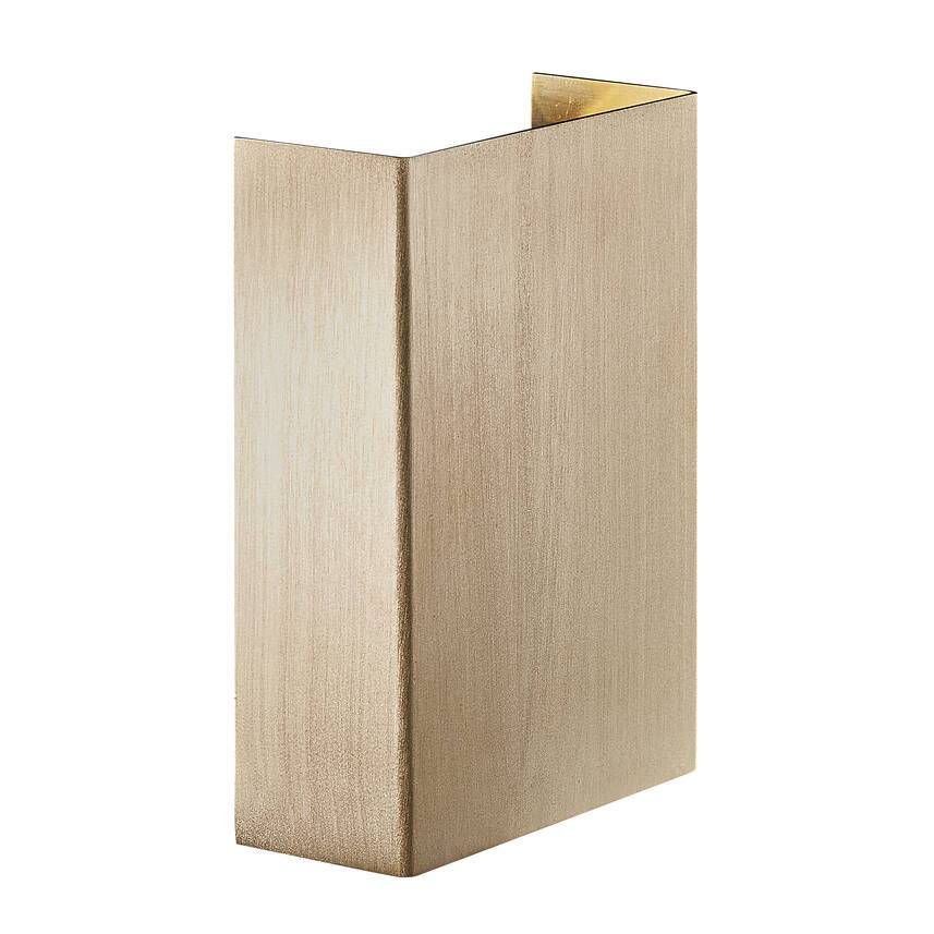 Fold 10 IP54 seinävalaisin messinki