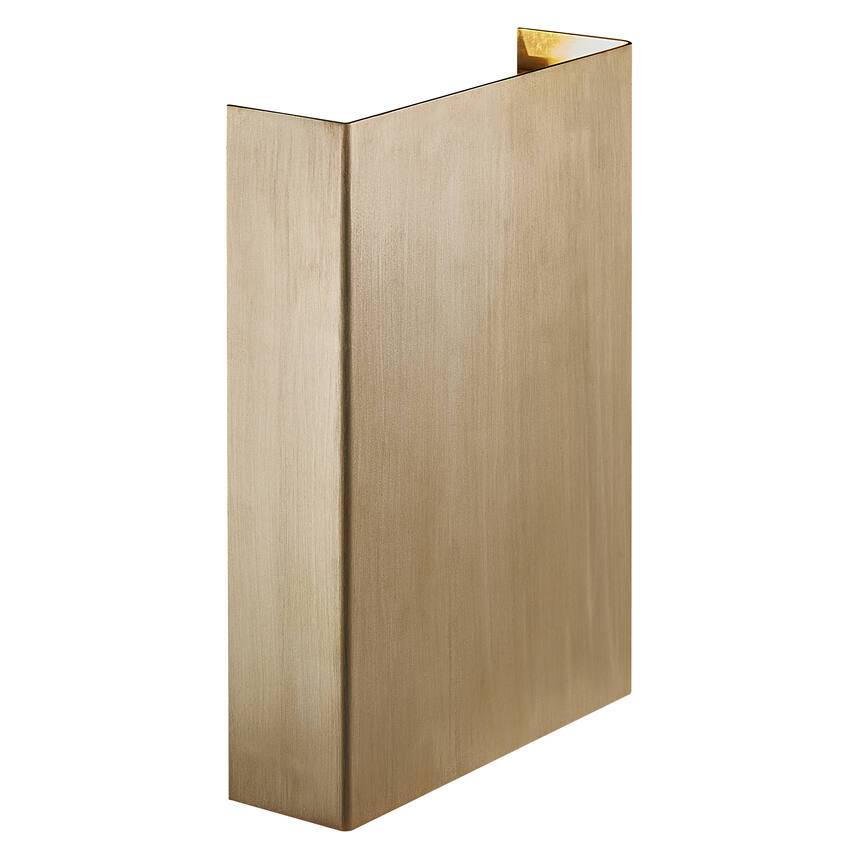 Fold 15 IP54 seinävalaisin messinki
