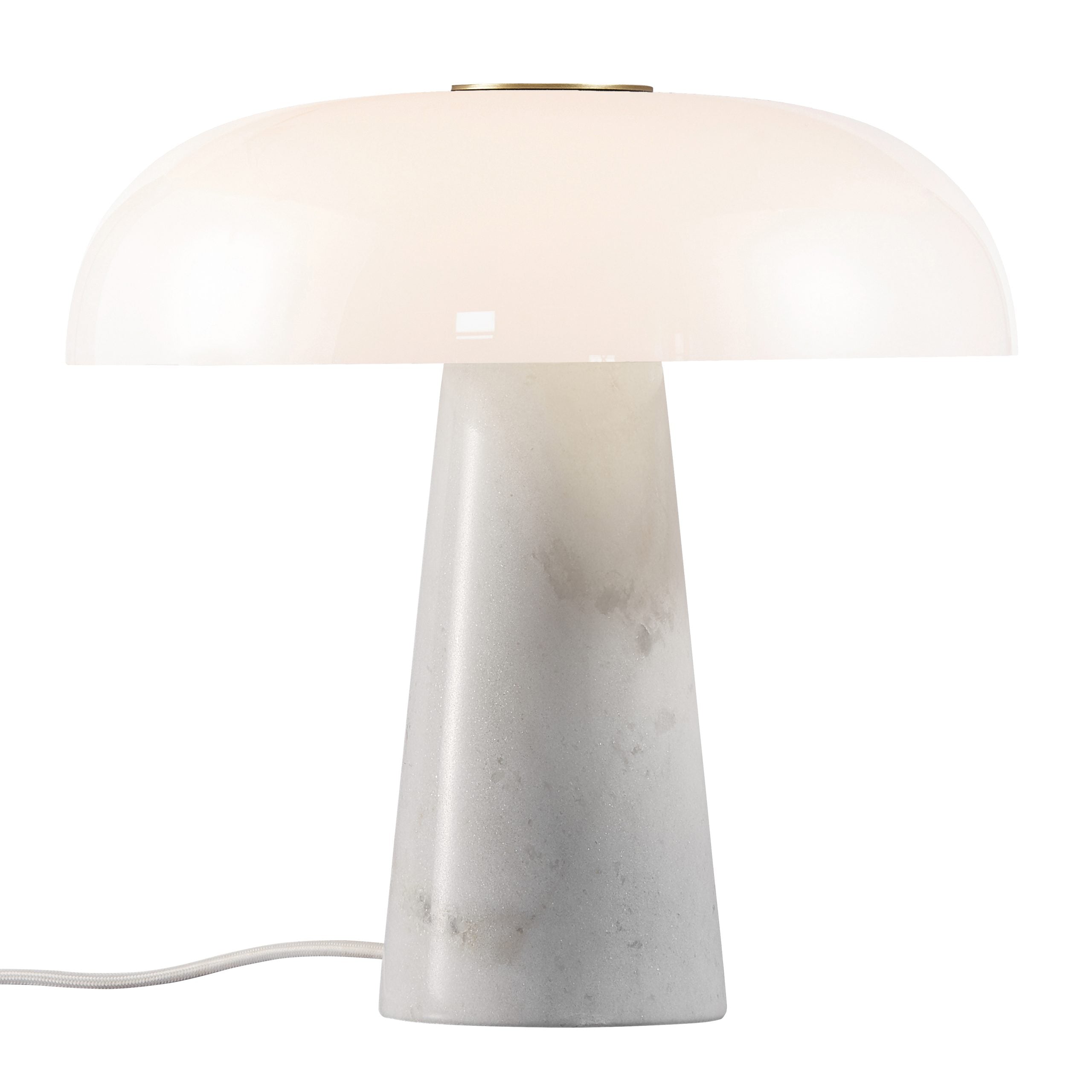 Glossy pöytävalaisin valkoinen