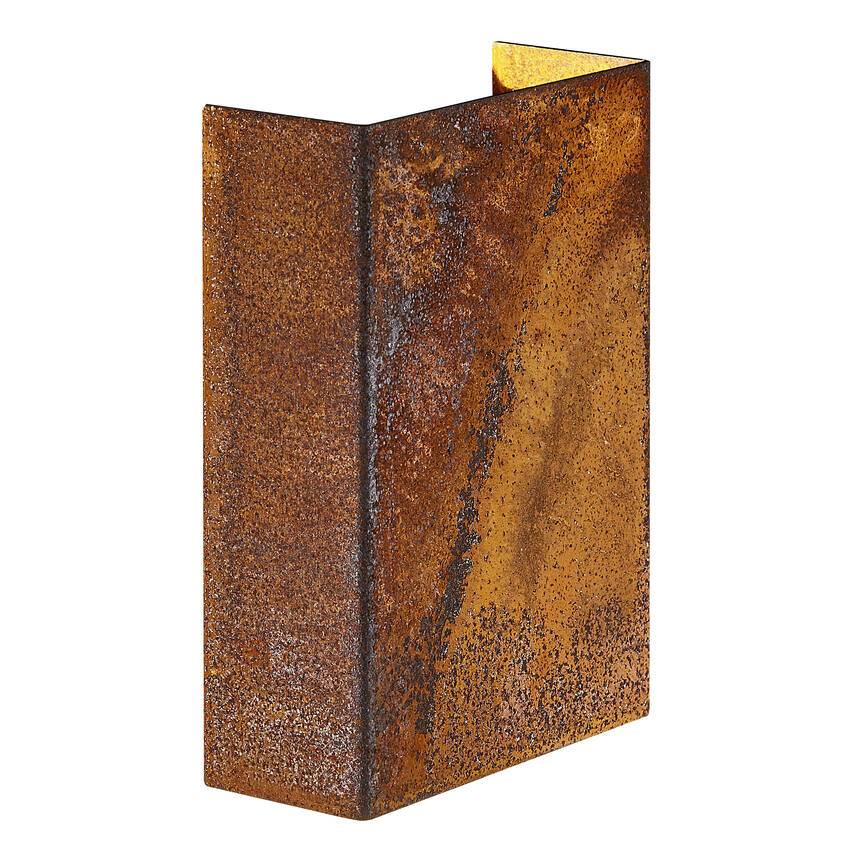 Fold 10 IP54 seinävalaisin corten