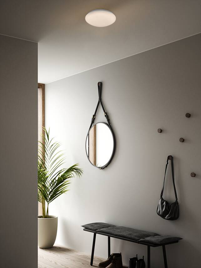 Montone 30 plafond IP44 2700K 1000lm vit