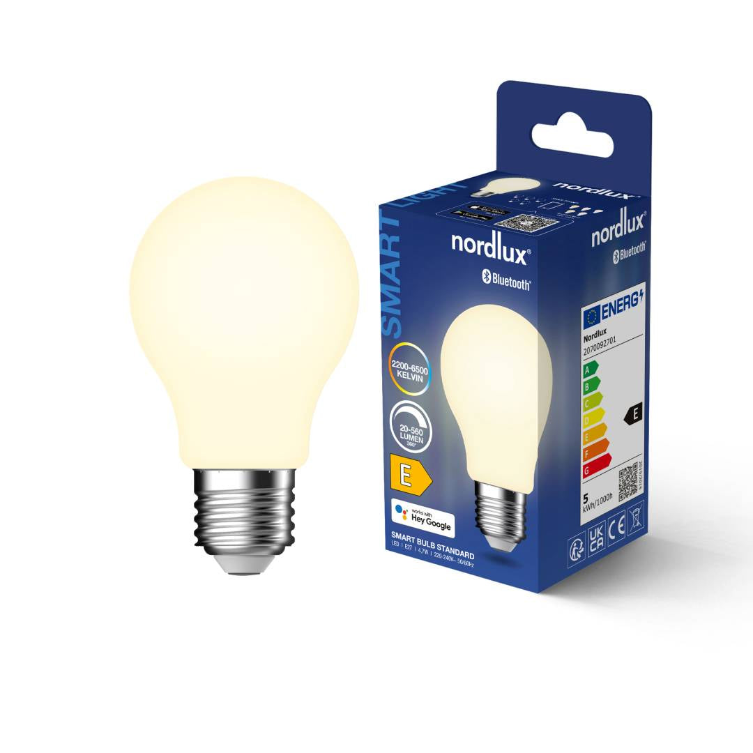 Smart E27 A60 2200-6500K 560lm opaali