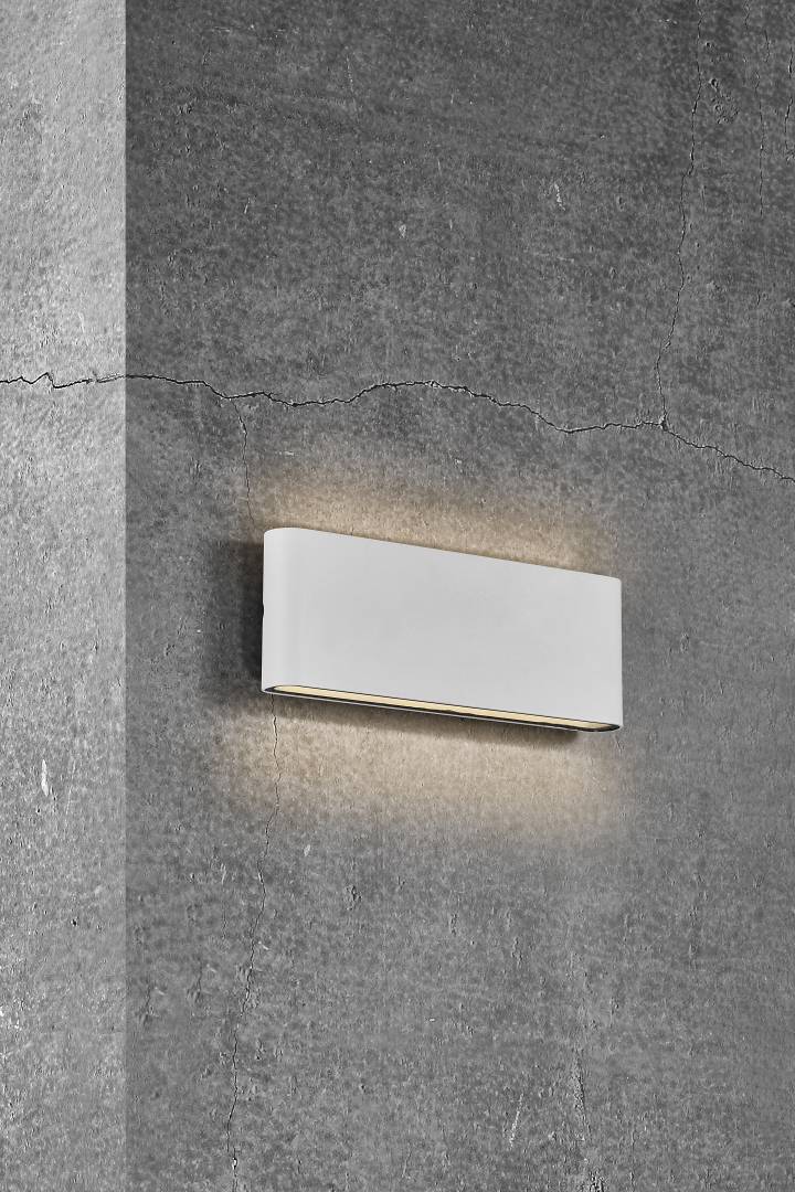 Kinver 26 LED-väggarmatur vit