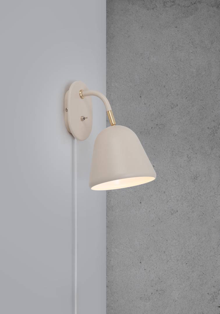Fleur seinävalaisin beige