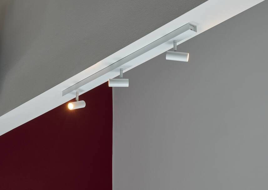 Omari 3-osainen LED-spottivalaisin valkoinen