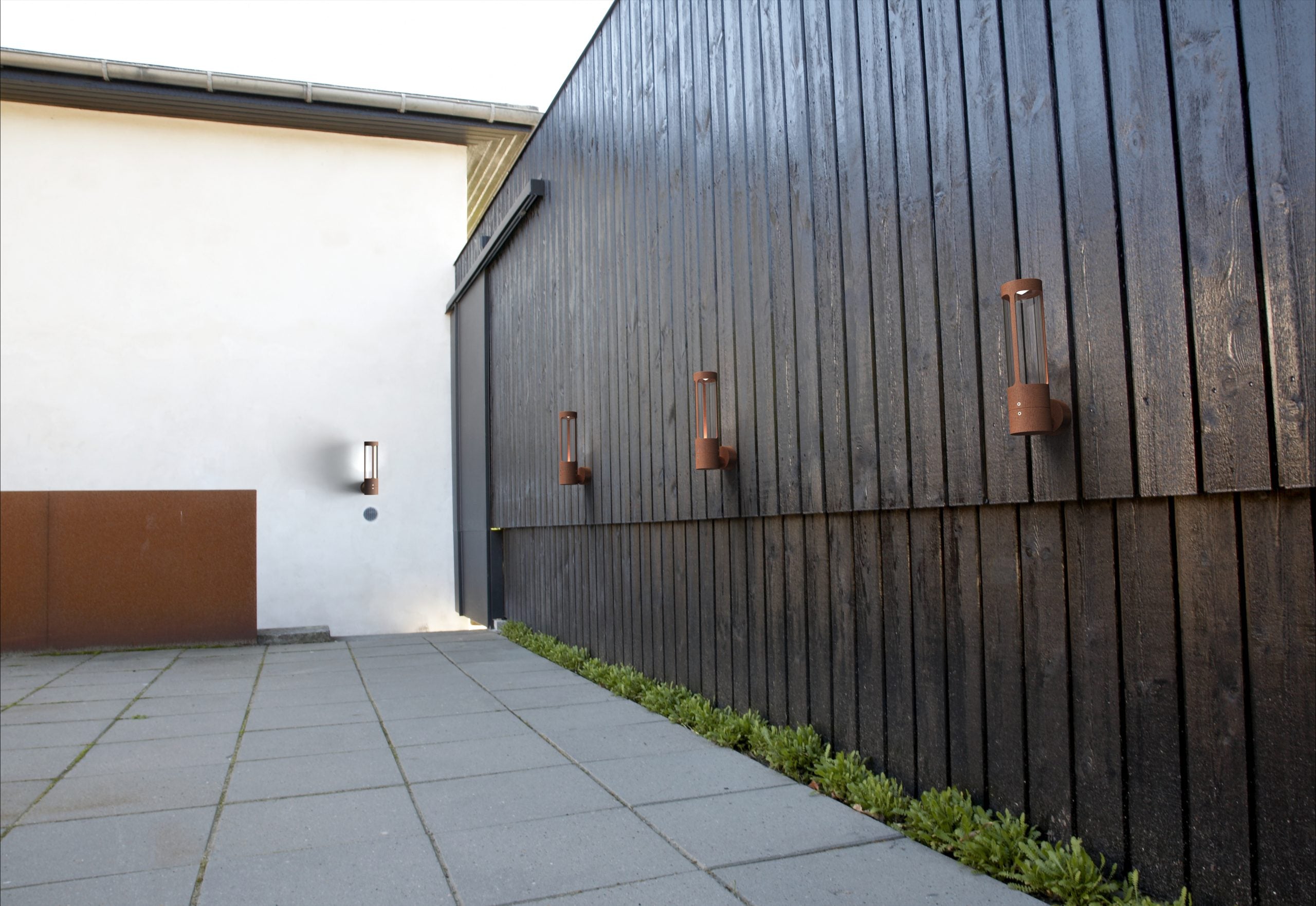 Helix seinävalaisin Corten
