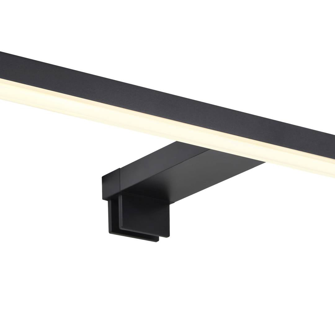 Marlee LED-seinävalaisin 3000K IP44 musta