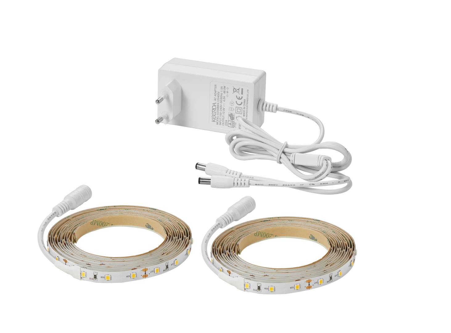 LED-nauha 2700K 2 x 5 m valkoinen